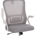 ΚΑΡΕΚΛΑ ΓΡΑΦΕΙΟΥ BLAZER HM1205.02 ΓΚΡΙ MESH-ΛΕΥΚΟΣ ΣΚΕΛΕΤΟΣ NYLON 60,5x47x85,5Υεκ.