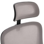 ΚΑΡΕΚΛΑ ΓΡΑΦΕΙΟΥ BLAZER HM1205.05 ΓΚΡΙ MESH-ΜΑΥΡΟΣ ΣΚΕΛΕΤΟΣ NYLON 60,5x47x85,5Υεκ.