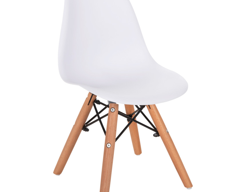 ΚΑΡΕΚΛΑ TWIST KID HM8453.01 ΞΥΛΙΝΑ ΠΟΔΙΑ Κ ΚΑΘΙΣΜΑ PP ΛΕΥΚΟ 30,5Χ33Χ59 ΕΚ