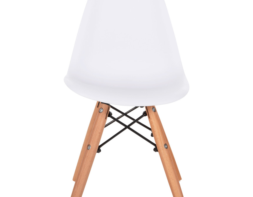 ΚΑΡΕΚΛΑ TWIST KID HM8453.01 ΞΥΛΙΝΑ ΠΟΔΙΑ Κ ΚΑΘΙΣΜΑ PP ΛΕΥΚΟ 30,5Χ33Χ59 ΕΚ