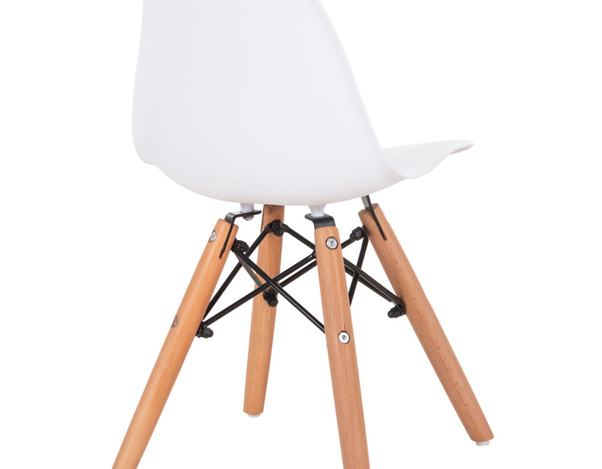 ΚΑΡΕΚΛΑ TWIST KID HM8453.01 ΞΥΛΙΝΑ ΠΟΔΙΑ Κ ΚΑΘΙΣΜΑ PP ΛΕΥΚΟ 30,5Χ33Χ59 ΕΚ
