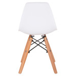 ΚΑΡΕΚΛΑ TWIST KID HM8453.01 ΞΥΛΙΝΑ ΠΟΔΙΑ Κ ΚΑΘΙΣΜΑ PP ΛΕΥΚΟ 30,5Χ33Χ59 ΕΚ