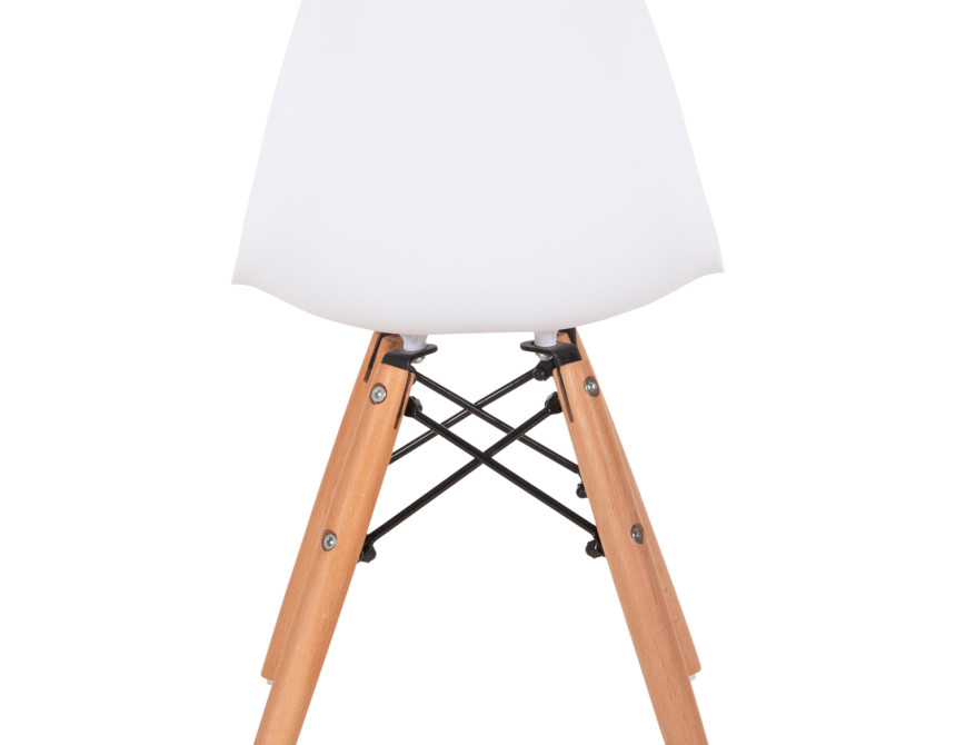 ΚΑΡΕΚΛΑ TWIST KID HM8453.01 ΞΥΛΙΝΑ ΠΟΔΙΑ Κ ΚΑΘΙΣΜΑ PP ΛΕΥΚΟ 30,5Χ33Χ59 ΕΚ