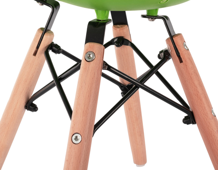 ΚΑΡΕΚΛΑ TWIST KID ΤΜΧ.HM8453.03 ΜΕ ΞΥΛΙΝΑ ΠΟΔΙΑ &ΠΡΑΣΙΝΟ ΚΑΘΙΣΜΑ 30,5Χ33Χ59 ΕΚ