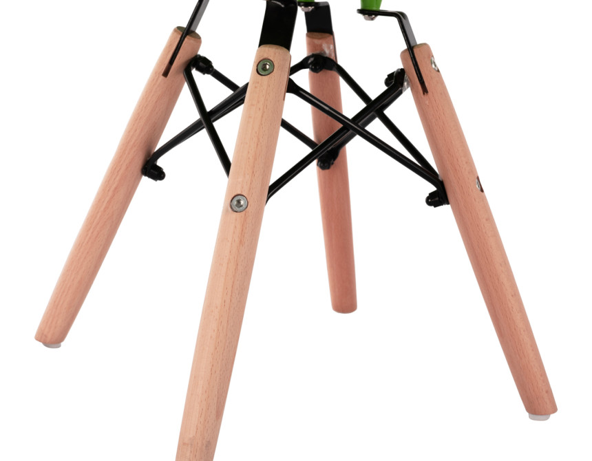 ΚΑΡΕΚΛΑ TWIST KID ΤΜΧ.HM8453.03 ΜΕ ΞΥΛΙΝΑ ΠΟΔΙΑ &ΠΡΑΣΙΝΟ ΚΑΘΙΣΜΑ 30,5Χ33Χ59 ΕΚ