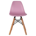 ΚΑΡΕΚΛΑ TWIST KID ΤΜΧ.HM8453.05 ΞΥΛΙΝΑ ΠΟΔΙΑ & ΚΑΘΙΣΜΑ ΡΟΖ PP 30,5Χ33Χ59 ΕΚ