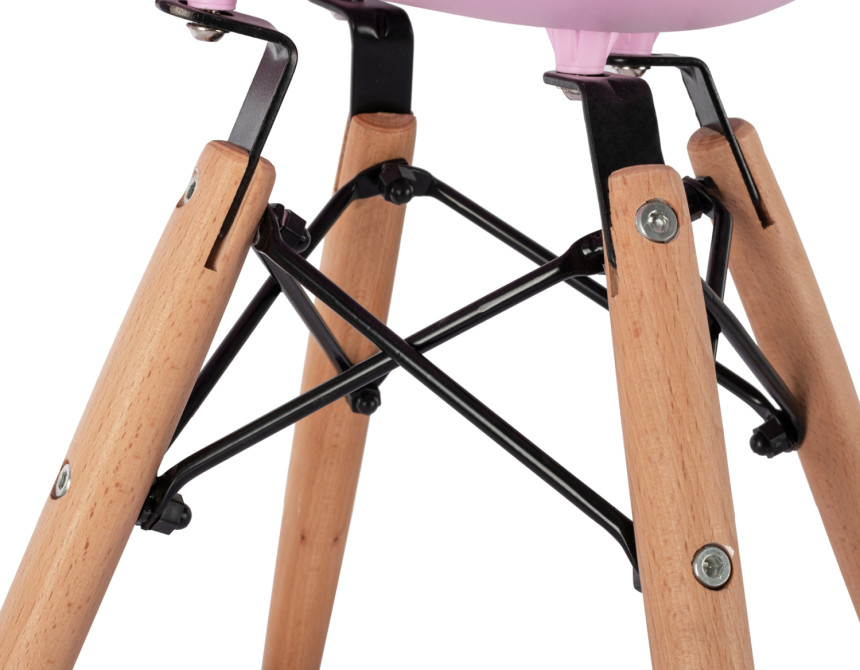 ΚΑΡΕΚΛΑ TWIST KID ΤΜΧ.HM8453.05 ΞΥΛΙΝΑ ΠΟΔΙΑ & ΚΑΘΙΣΜΑ ΡΟΖ PP 30,5Χ33Χ59 ΕΚ
