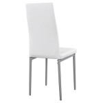 ΚΑΡΕΚΛΑ ΜΕΤΑΛΛΙΚΗ LADY HM0037.11 ΛΕΥΚΟ PU ΜΕΤΑΛΛΙΚΟ ΣΚΕΛΕΤΟ K/D 40x48x95 εκ.