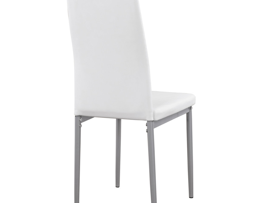 ΚΑΡΕΚΛΑ ΜΕΤΑΛΛΙΚΗ LADY HM0037.11 ΛΕΥΚΟ PU ΜΕΤΑΛΛΙΚΟ ΣΚΕΛΕΤΟ K/D 40x48x95 εκ.