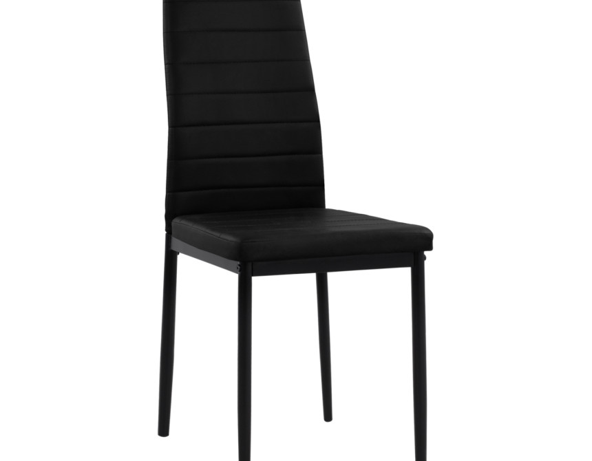 ΚΑΡΕΚΛΑ ΜΕΤΑΛΛΙΚΗ LADY HM0037.12 ΜΑΥΡΟ PU ΜΕΤΑΛΛΙΚΟ ΣΚΕΛΕΤΟ K/D 40x48x95 εκ.