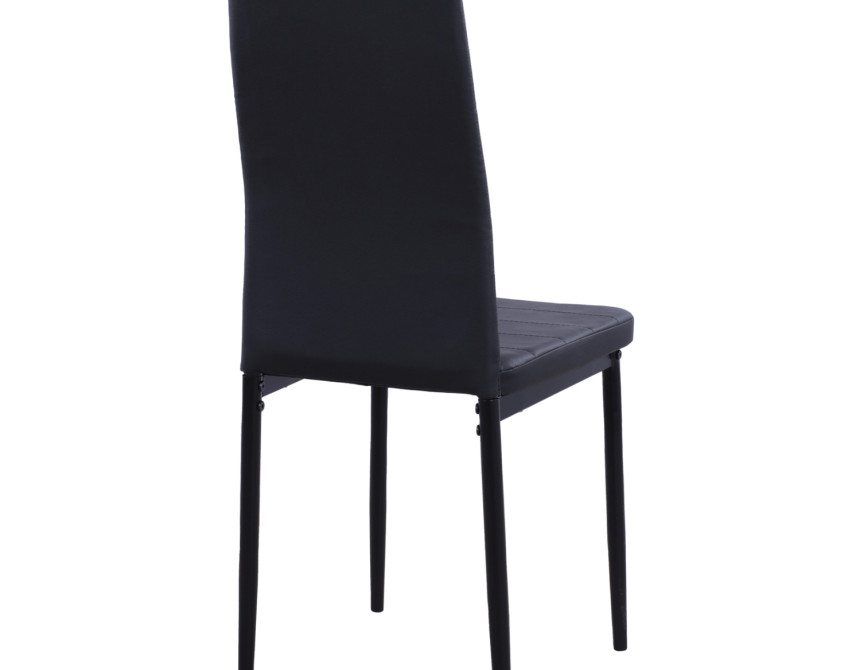 ΚΑΡΕΚΛΑ ΜΕΤΑΛΛΙΚΗ LADY HM0037.12 ΜΑΥΡΟ PU ΜΕΤΑΛΛΙΚΟ ΣΚΕΛΕΤΟ K/D 40x48x95 εκ.