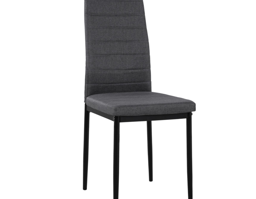 ΚΑΡΕΚΛΑ ΜΕΤΑΛΛΙΚΗ LADY HM0037.20 ΓΚΡΙ ΥΦΑΣΜΑ ΜΕΤΑΛΛΙΚΟ ΣΚΕΛΕΤΟ K/D 40x48x95