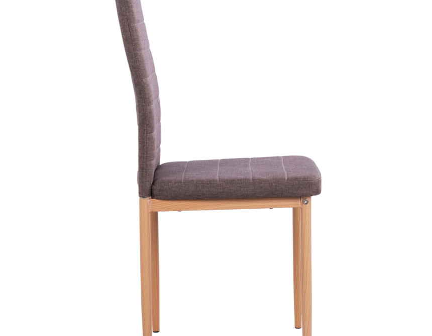 ΚΑΡΕΚΛΑ ΜΕΤΑΛΛΙΚΗ LADY HM0037.13 ΚΑΦΕ ΥΦΑΣΜΑ ΜΕΤΑΛΛΙΚΟ ΣΚΕΛΕΤΟ K/D 40x48x95 εκ.