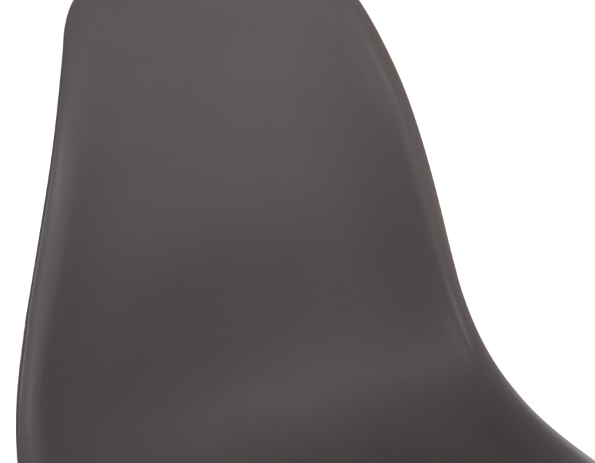 ΚΑΡΕΚΛΑ ΜΕ ΞΥΛΙΝΑ ΠΟΔΙΑ ΚΑΙ ΚΑΘΙΣΜΑ TWIST PP ΓΚΡΙ HM8460.10 46x50x82 εκ.