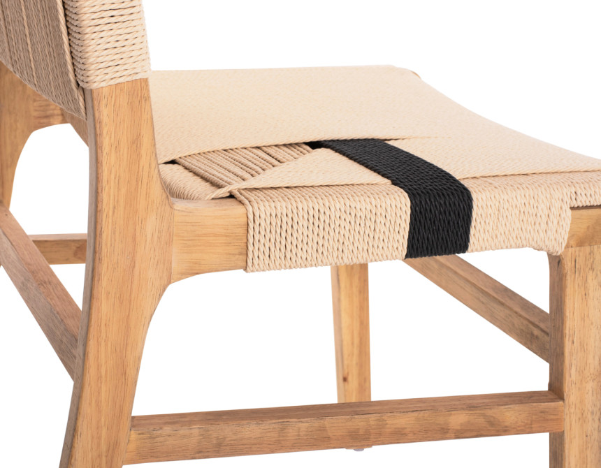 ΚΑΡΕΚΛΑ RUBBERWOOD ΚΑΙ ΣΧΟΙΝΙ ΣΕ ΦΥΣΙΚΟ RUSTIC 50x60x88Yεκ.HM9323.01