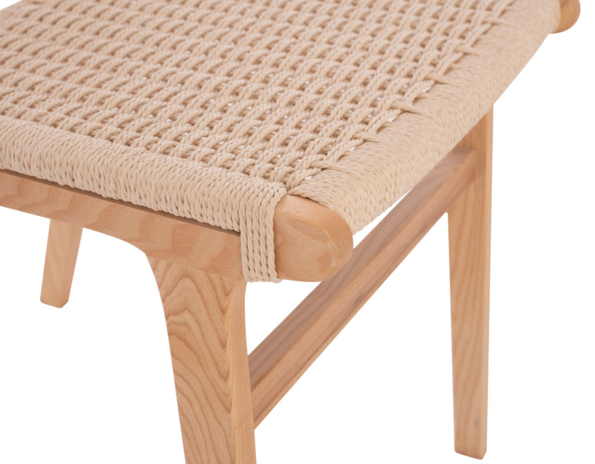 ΚΑΡΕΚΛΑ IGNACIO RUBBERWOOD ΣΧΟΙΝΙ ΦΥΣΙΚΟ HM9330.01 50X60X87Υεκ.