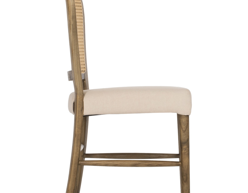 ΚΑΡΕΚΛΑ ΤΟΟΝ ΞΥΛΟ RATTAN ΥΦΑΣΜΑ HM9406.04 47x52x91,5Υεκ.