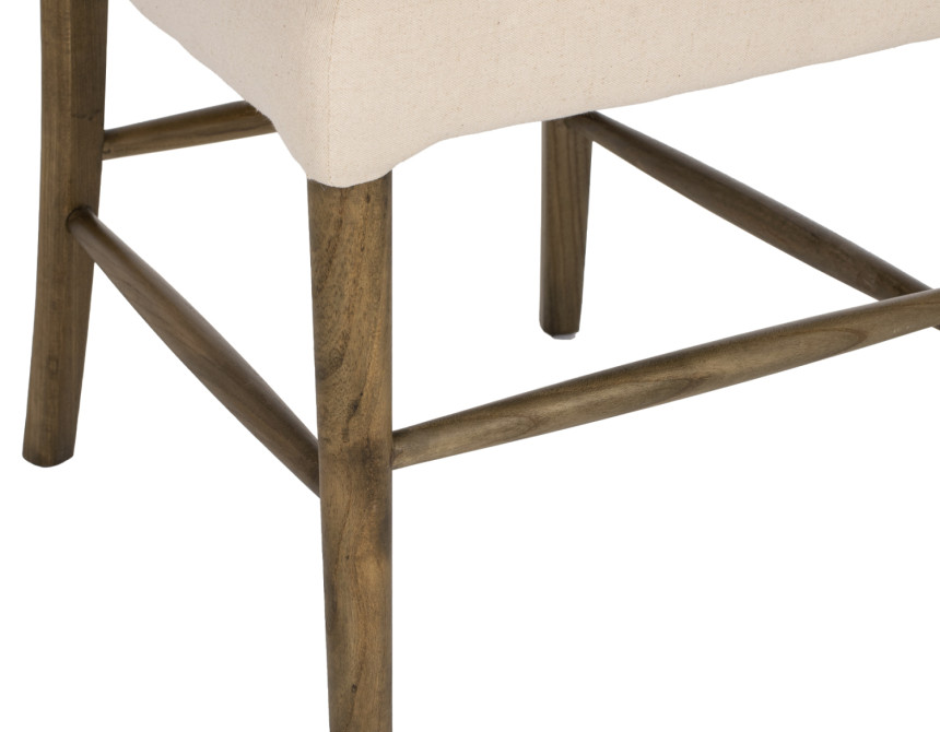 ΚΑΡΕΚΛΑ ΤΟΟΝ ΞΥΛΟ RATTAN ΥΦΑΣΜΑ HM9406.04 47x52x91,5Υεκ.