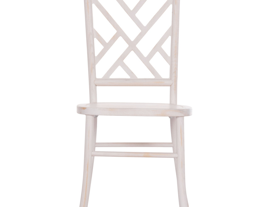 ΚΑΡΕΚΛΑ ΑΠΟ ΤΟΟΝ ΞΥΛΟ WHITE WASH 41x46x95Υεκ.HM9410.05