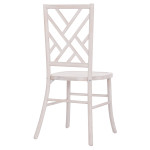 ΚΑΡΕΚΛΑ ΑΠΟ ΤΟΟΝ ΞΥΛΟ WHITE WASH 41x46x95Υεκ.HM9410.05