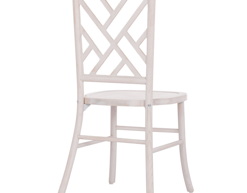 ΚΑΡΕΚΛΑ ΑΠΟ ΤΟΟΝ ΞΥΛΟ WHITE WASH 41x46x95Υεκ.HM9410.05