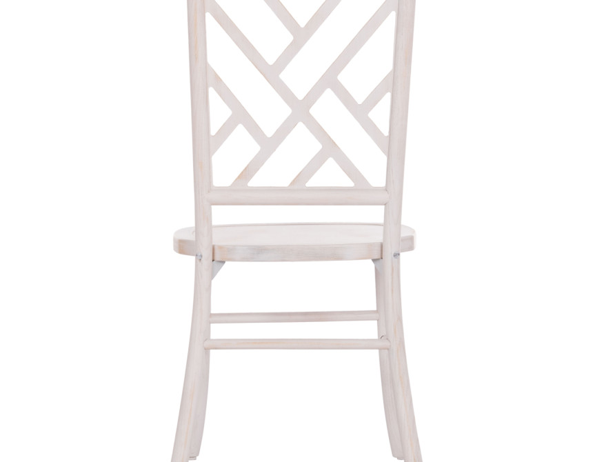 ΚΑΡΕΚΛΑ ΑΠΟ ΤΟΟΝ ΞΥΛΟ WHITE WASH 41x46x95Υεκ.HM9410.05
