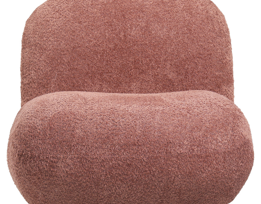 ΠΟΛΥΘΡΟΝΑ BEANY HM9591.02 ΡΟΖ ΜΠΟΥΚΛΕ ΥΦΑΣΜΑ 85x82x77Υ εκ.