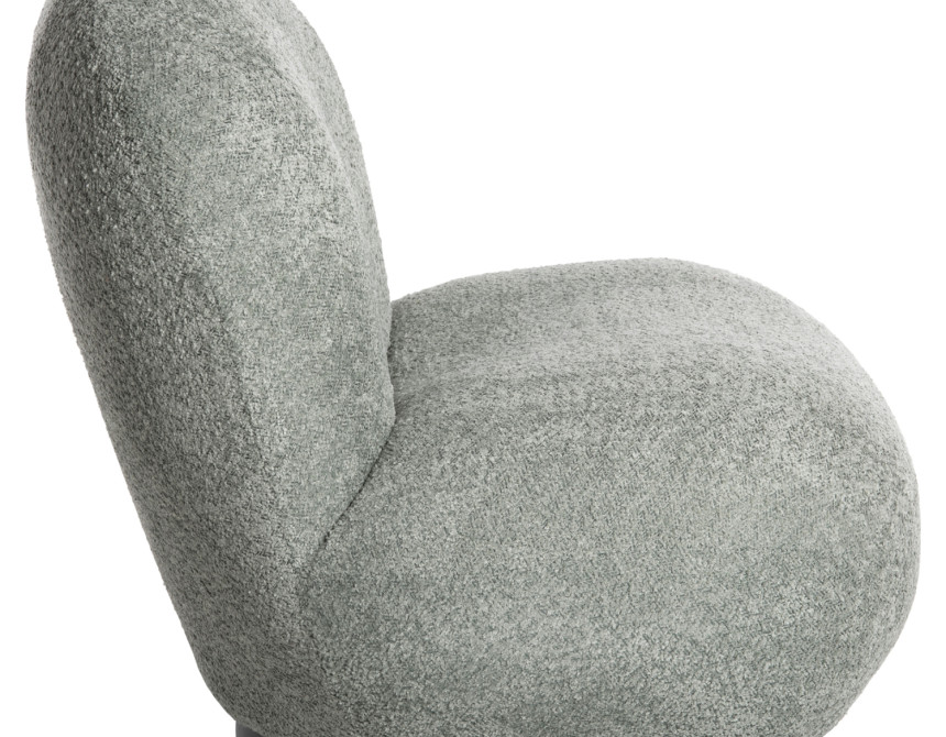 ΠΟΛΥΘΡΟΝΑ BEANY HM9591.05 ΦΥΣΤΙΚΙ ΜΠΟΥΚΛΕ ΥΦΑΣΜΑ 85x82x77Υ εκ.