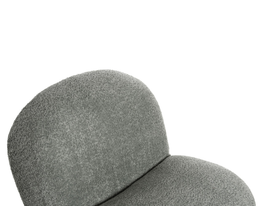 ΠΟΛΥΘΡΟΝΑ BEANY HM9591.05 ΦΥΣΤΙΚΙ ΜΠΟΥΚΛΕ ΥΦΑΣΜΑ 85x82x77Υ εκ.