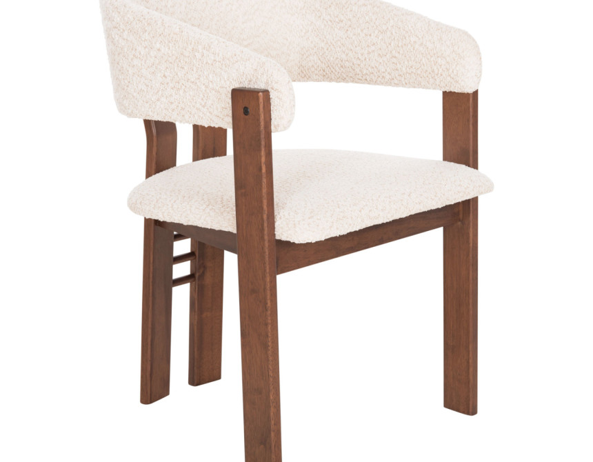 ΚΑΡΕΚΛΑ ZARRA HM9970.03 RUBBERWOOD ΣΕ ΚΑΡΥΔΙ-ΕΚΡΟΥ ΜΠΟΥΚΛΕ ΥΦΑΣΜΑ 55,5x59x81,5Υεκ