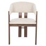 ΚΑΡΕΚΛΑ ZARRA HM9970.03 RUBBERWOOD ΣΕ ΚΑΡΥΔΙ-ΕΚΡΟΥ ΜΠΟΥΚΛΕ ΥΦΑΣΜΑ 55,5x59x81,5Υεκ