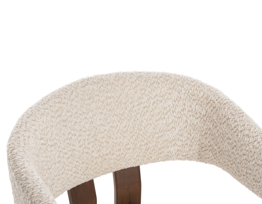 ΚΑΡΕΚΛΑ ZARRA HM9970.03 RUBBERWOOD ΣΕ ΚΑΡΥΔΙ-ΕΚΡΟΥ ΜΠΟΥΚΛΕ ΥΦΑΣΜΑ 55,5x59x81,5Υεκ