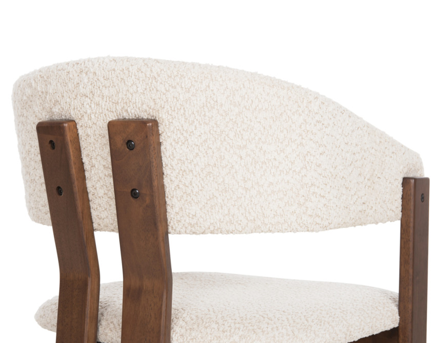 ΚΑΡΕΚΛΑ ZARRA HM9970.03 RUBBERWOOD ΣΕ ΚΑΡΥΔΙ-ΕΚΡΟΥ ΜΠΟΥΚΛΕ ΥΦΑΣΜΑ 55,5x59x81,5Υεκ