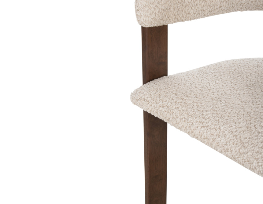 ΚΑΡΕΚΛΑ ZARRA HM9970.03 RUBBERWOOD ΣΕ ΚΑΡΥΔΙ-ΕΚΡΟΥ ΜΠΟΥΚΛΕ ΥΦΑΣΜΑ 55,5x59x81,5Υεκ