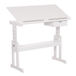 ΓΡΑΦΕΙΟ/ΣΧΕΔΙΑΣΤΗΡΙΟ ΠΑΙΔΙΚΟ ASCENT HM18289 MDF ΣΕ ΛΕΥΚΟ 109x55x87,5Υεκ