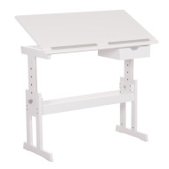 ΓΡΑΦΕΙΟ/ΣΧΕΔΙΑΣΤΗΡΙΟ ΠΑΙΔΙΚΟ ASCENT HM18289 MDF ΣΕ ΛΕΥΚΟ 109x55x87,5Υεκ