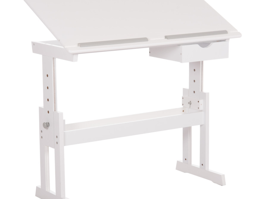 ΓΡΑΦΕΙΟ/ΣΧΕΔΙΑΣΤΗΡΙΟ ΠΑΙΔΙΚΟ ASCENT HM18289 MDF ΣΕ ΛΕΥΚΟ 109x55x87,5Υεκ