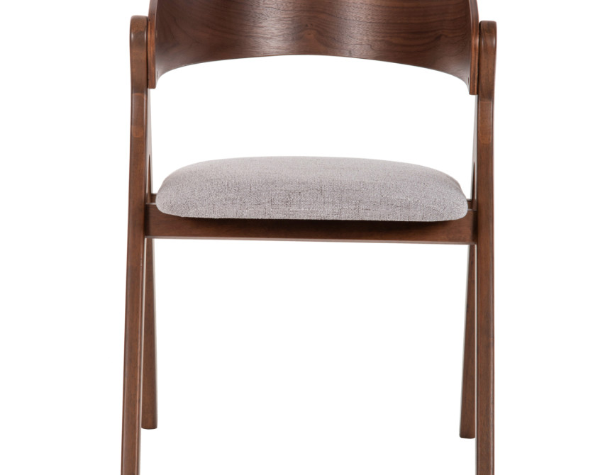 ΚΑΡΕΚΛΑ NEKKER HM9739.02 RUBBERWOOD ΣΕ ΚΑΡΥΔΙ-ΜΠΕΖ ΥΦΑΣΜΑ ΚΑΘΙΣΜΑ 56x55x78Yεκ.