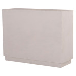 ΜΠΟΥΦΕΣ ΣΕΙΡΑ SANTORINI HM18046 MDF ΣΕ ΥΠΟΛΕΥΚΟ ΧΡΩΜΑ-2 ΣΥΡΤΑΡΙΑ & 2 ΠΟΡΤΕΣ 107x38x82,5Υεκ.