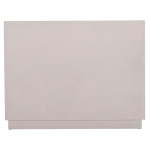 ΜΠΟΥΦΕΣ ΣΕΙΡΑ SANTORINI HM18046 MDF ΣΕ ΥΠΟΛΕΥΚΟ ΧΡΩΜΑ-2 ΣΥΡΤΑΡΙΑ & 2 ΠΟΡΤΕΣ 107x38x82,5Υεκ.