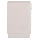 ΚΟΜΟΔΙΝΟ ΣΕΙΡΑ SANTORINI HM18047 MDF ΣΕ ΥΠΟΛΕΥΚΟ ΧΡΩΜΑ-3 ΣΥΡΤΑΡIA 48x38x55,5Υεκ.
