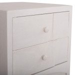 ΚΟΜΟΔΙΝΟ ΣΕΙΡΑ SANTORINI HM18047 MDF ΣΕ ΥΠΟΛΕΥΚΟ ΧΡΩΜΑ-3 ΣΥΡΤΑΡIA 48x38x55,5Υεκ.