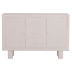 ΜΠΟΥΦΕΣ ΣΕΙΡΑ SANTORINI HM18048 MDF ΣΕ ΥΠΟΛΕΥΚΟ ΧΡΩΜΑ-3 ΣΥΡΤΑΡΙΑ & 2 ΠΟΡΤΕΣ 120x38x80Υεκ.