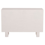 ΜΠΟΥΦΕΣ ΣΕΙΡΑ SANTORINI HM18048 MDF ΣΕ ΥΠΟΛΕΥΚΟ ΧΡΩΜΑ-3 ΣΥΡΤΑΡΙΑ & 2 ΠΟΡΤΕΣ 120x38x80Υεκ.