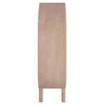 ΡΑΦΙΕΡΑ ΣΕΙΡΑ SANTORINI HM18060.02 MDF ΣΕ ΚΑΦΕ ΧΡΩΜΑ 120x38x133Υεκ.