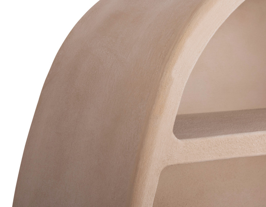 ΡΑΦΙΕΡΑ ΣΕΙΡΑ SANTORINI HM18060.02 MDF ΣΕ ΚΑΦΕ ΧΡΩΜΑ 120x38x133Υεκ.