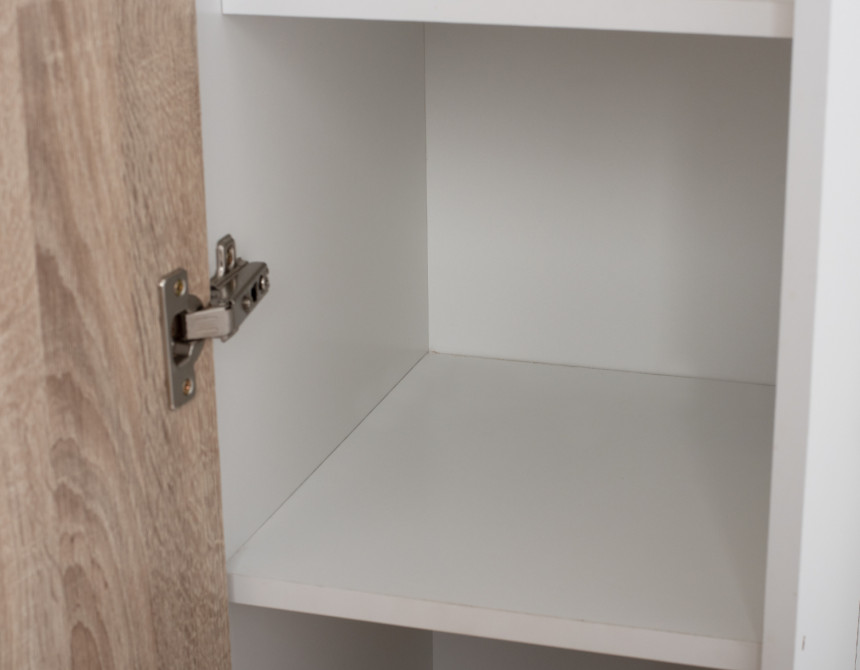 ΕΠΙΠΛΟ ΕΙΣΟΔΟΥ ΜΕ ΚΑΘΡΕΠΤΗ JANICE HM2264 SONAMA ΛΕΥΚΟ 70x37x181 εκ.