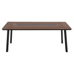 ΤΡΑΠΕΖΙ ΑΛΟΥΜΙΝΙΟΥ TABER ΜΕ POLYWOOD 200X94 ΓΚΡΙ HM5131.12