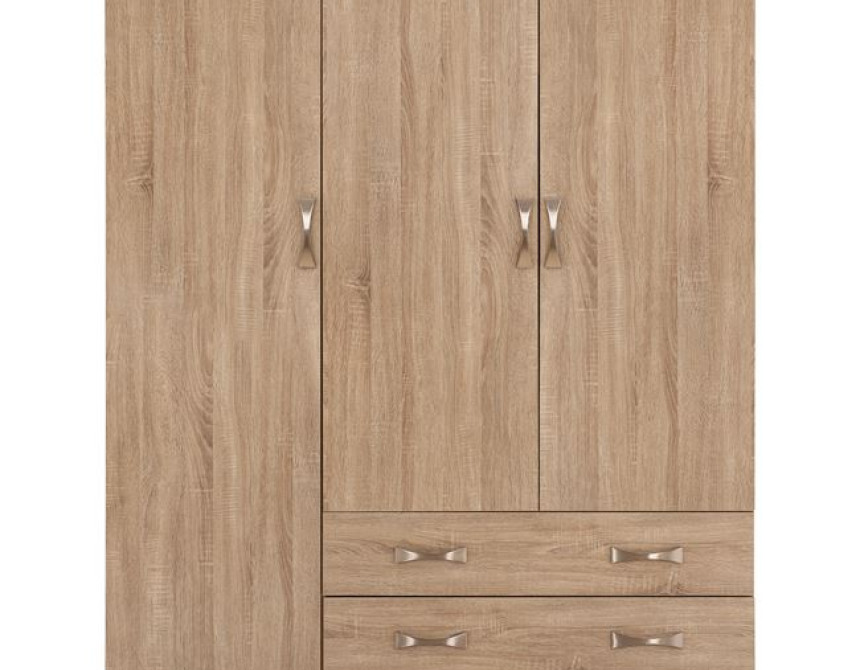 ΝΤΟΥΛΑΠΑ 3ΦΥΛΛΗ CARLY HM384.02 ΜΕ ΔΥΟ ΣΥΡΤΑΡΙΑ SONAMA 150X55Χ180Υεκ.