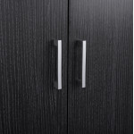 ΠΑΠΟΥΤΣΟΘΗΚΗ ΞΥΛΙΝΗ DAYANNA ΜΕ 6 ΡΑΦΙΑ 60X43X180.5εκ. ZEBRANO HM2379.01